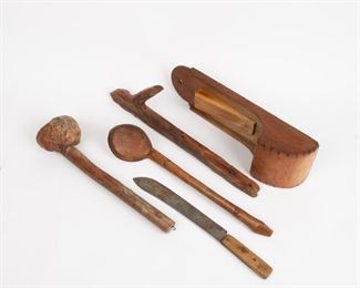 168: Primitive Treen Lot