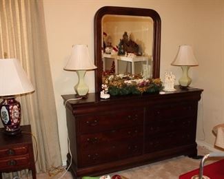 Broyhill dresser and mirror