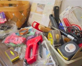 48. Shelf Lot of Home Repair Tools Miscellaneous