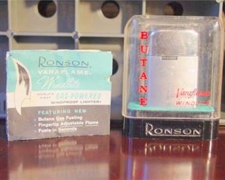 96. Three 3 Vintage Ronson Lighters