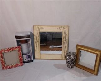 Picture Frame, Mirrors, Oil Burners