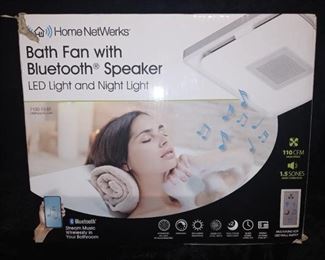 Home NetWerks 1.5-Sone 110-CFM White Bathroom Fan