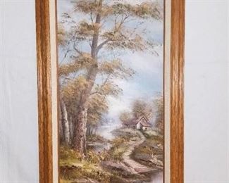 Original Clara Inness Acrylic Painting