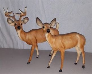 Vintage Breyer Molding Plastic Buck And Doe