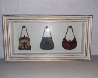 Faux Antique Coin Purse Shadowbox