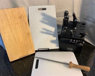 Cutting Boards and Knives