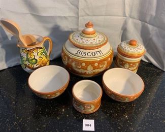 Handmade Italian Pottery