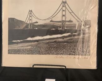 Matted Print Golden Gate Bridge