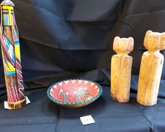 Native American Wood Sculptures