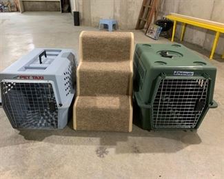 Pet Carriers and Pet Steps
