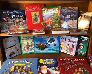Clearance lot #4: 30 Christmas and Holiday Books for $100! Shelf is NOT included.