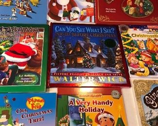 Clearance lot #4: 30 Christmas and Holiday Books for $100! Shelf is NOT included.