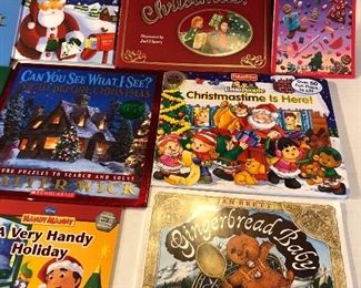 Clearance lot #4: 30 Christmas and Holiday Books for $100! Shelf is NOT included.