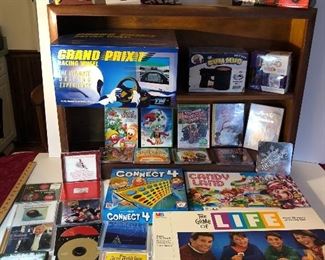 Clearance lot #5: Games, CD’s, DVD’s, Toys
You get All items shown for $100!
Shelf not included. Non-smokers home