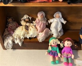 Clearance lot #6: dolls and Shirley Temple Forever stamps