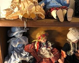 Clearance lot #6: dolls and Shirley Temple Forever stamps