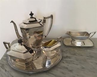 early 1900 SilverPlate  Tea Set