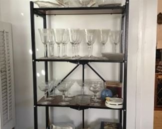 Crystal Stemware and other Kitchen Misc