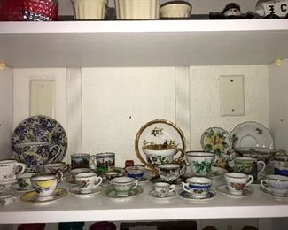 Vintage teacup collection. Make off for all!