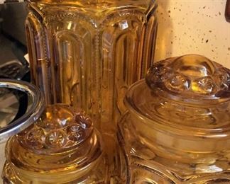 Amber canisters 
