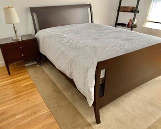 Shermag bedroom suite - pieces priced individually - Made in Canada - $495 - Queen sleigh bed - headboard 47"H, footboard 32"H, 63.5"W x 91"L (height to top of mattress 28") mattress not included