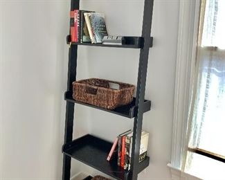 $50 - Five shelf wall bookcase/display unit.  75"H x 25"W x 14"D