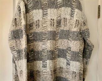 $40 - DKNY wool & nylon sweater; size XL