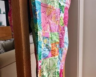 $35 - Lilly Pulitzer women's pants - pink & blue size 10