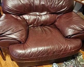 Over Sized Leather Chair