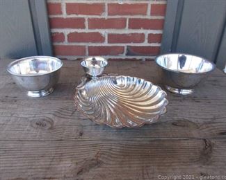 3 SilverPlate Serving Pieces