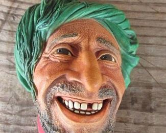 Kurd Head Calkware Wall Plaque