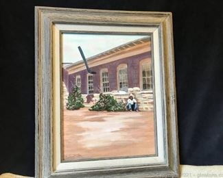 Oil on Canvas Signed Barbara Miller