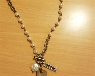 Psalms 107 1 Costume Cross Necklace