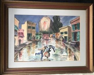 Painting by Constance White