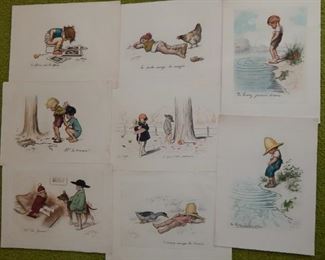 Original French Georges Redon Lithographs