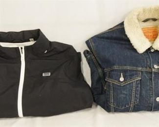 1089	TWO LEVIS JACKETS BOTH ARE MEN'S SIZE XXL 
