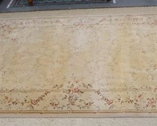 1057	MOURISON CHATEAU PROVENCE COLLECTION WOOL ROOM SIZE RUG, 9 FT 9 IN X 13 FT 9 IN
