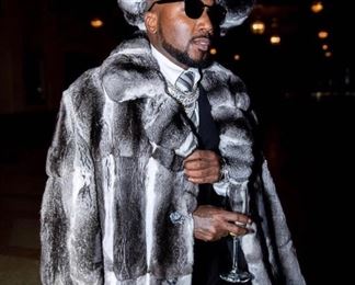 Chinchilla Matching Hat & Coat