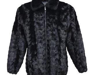 Mink Bomber Jacket