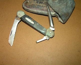 BUCK 315 rigging knife with sheath