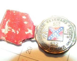Confederate medal