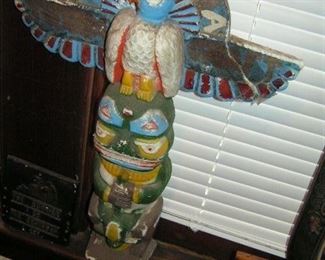 Tomoka park Ormond indian totem cross 1950s