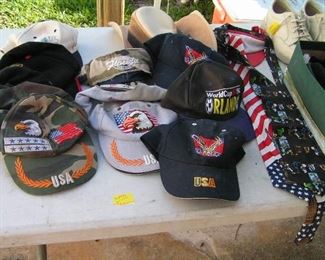 hats and ties