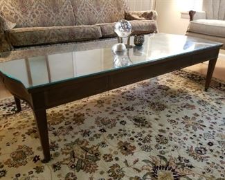 Coffee Table with Casters 