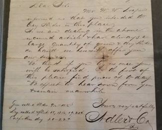 Please NOTE-- Both binders will be sold individually with documents within them.