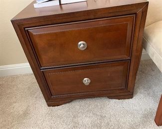 $100- two drawer nightstand 