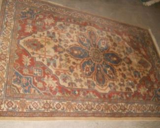 Handwoven wool area rugs