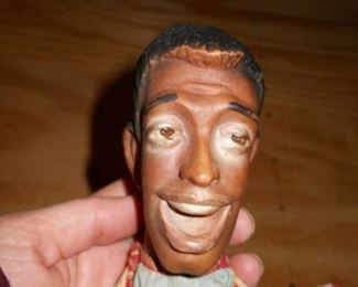 Rat pack double sided puppet-Jerry and Dean