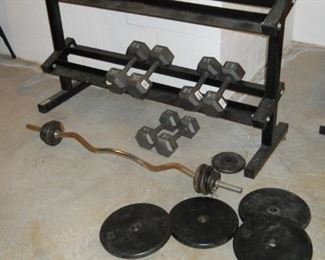 Plate weights and hand weights