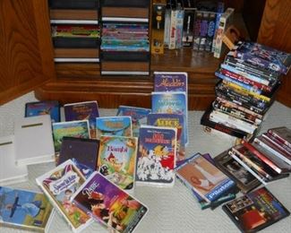 DVD's VHS Disney